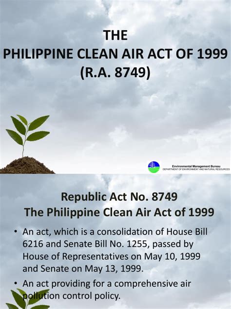 clean air act philippines tagalog